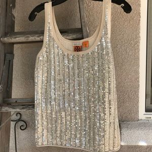 Tory Burch Sequin Tank